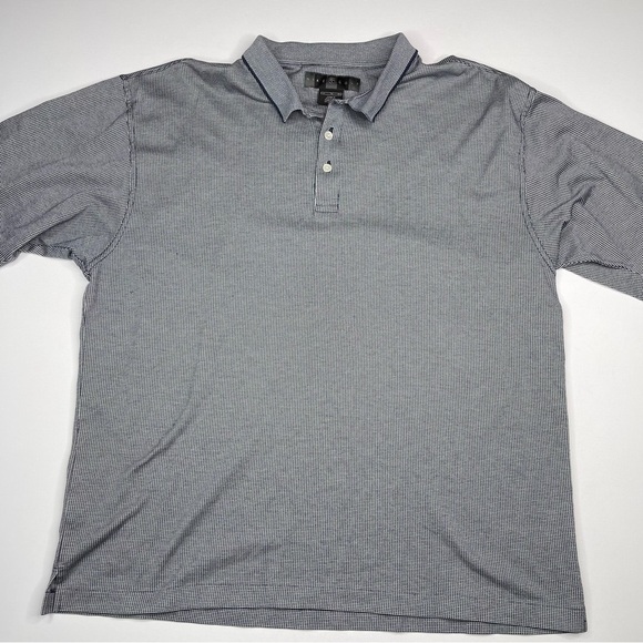 Nike Other - Nike Golf Polo Shirt Preppy Resort Vacation Summer Office Casual Navy White XL